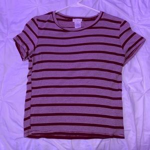red crop top